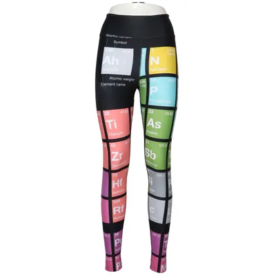 Træningsleggings (Sort, Flerfarvet) fra Molecule Elastan, Polyester