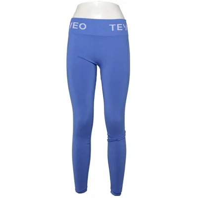 Sports tights (Blue) from Teveo Elastane, Polyamide, Polyester