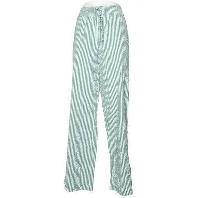 Pants (Green, White) from New Yorker