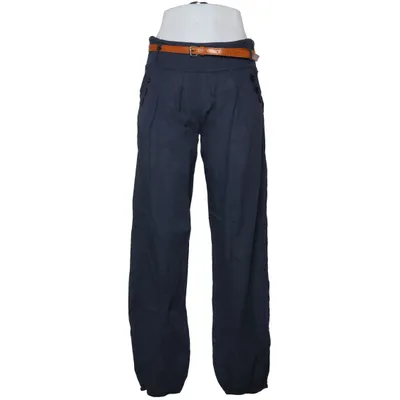Pantalon (Bleu) de Style Boom Coton, Élasthane
