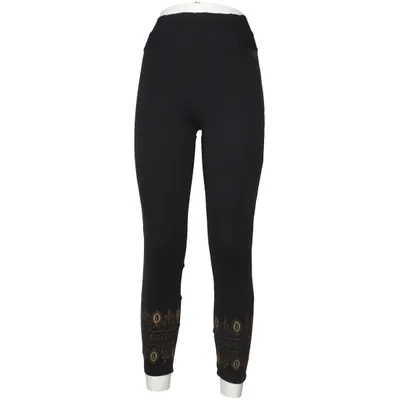 Legging (Noir) de Desigual Élasthane, Polyamide, Viscose