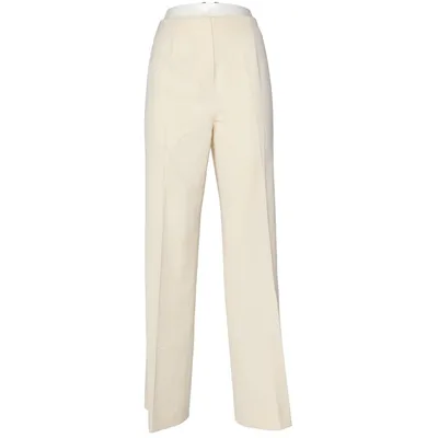 Jakkesætsbukser (Beige) fra Georges Rech Elastan, Uld