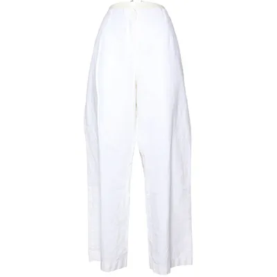 Pants (White) from Mia Linea Cotton, Linen