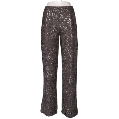 Byxor (Grå, Silverfärgad) från H&M Elastan, Polyester