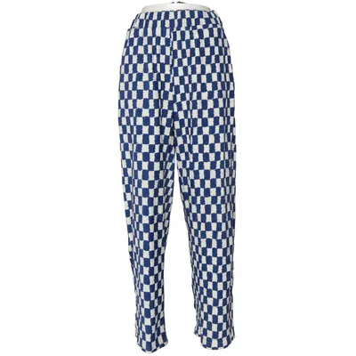 Palazzobyxor (Blå, Vit) från Friful Polyester