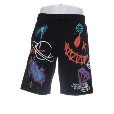 Mjukisshorts (Svart, Flerfärgad) från FSBN Bomull, Polyester