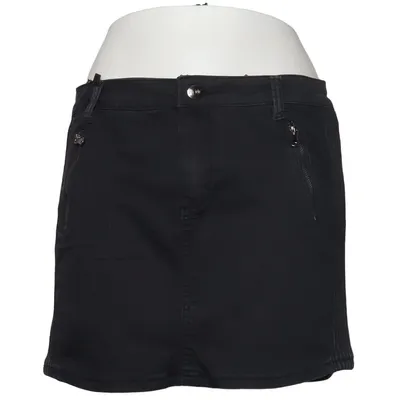 Jeanskjol (Svart) från Deby Debo Bomull, Elastan, Polyester