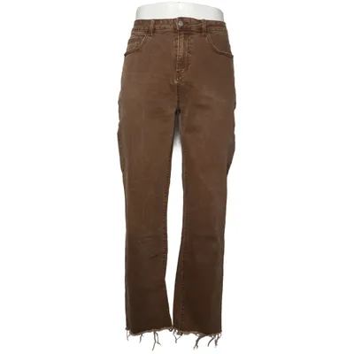 Spijkerbroek (Bruin) van Dan Fox Apparel Katoen, Elastaan