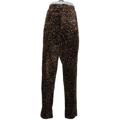 Pantalon (Marron, Noir) de Polo Team Coton, Élasthane, Modal