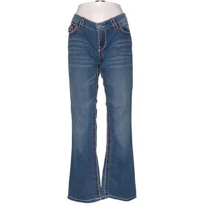 Spijkerbroek (Blauw) van True Religion Katoen, Polyurethaan