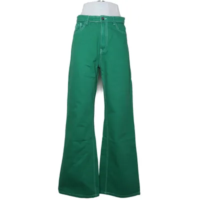 Jeans (Green) from Bershka Cotton