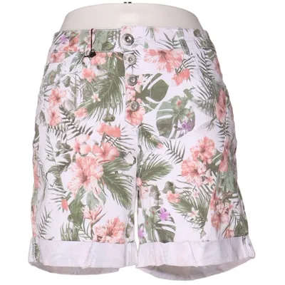 Jeansshorts (Vit, Flerfärgad) från MyHailys Bomull, Elastan