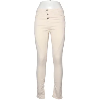Chinos (Beige) from Please Cotton, Elastane