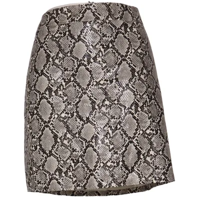 Jupe (Gris) de Linn Ahlborg x NA-KD Polyester, Polyuréthane