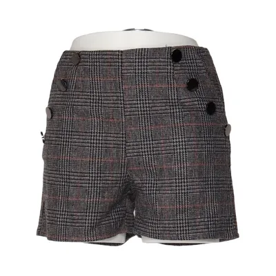 Shorts (Grå, Svart, Flerfärgad) från Elli White Polyester, Ull