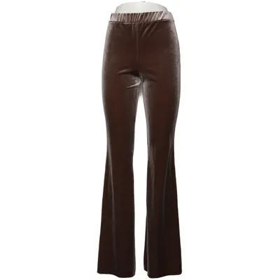 Palazzo pants (Brown) from Zara Elastane, Polyester