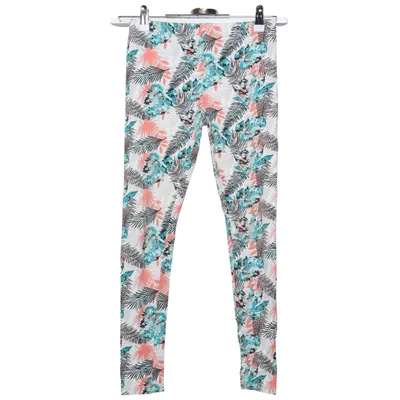Leggings (Wit, Meerkleurig) van Stop Go Katoen, Elastaan