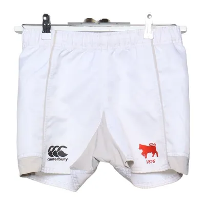 Short de sport (Blanc) de Canterbury Élasthane, Polyamide, Polyester