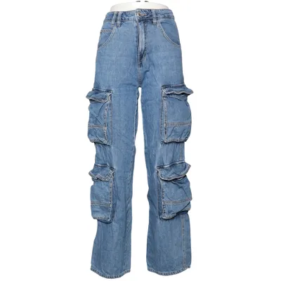Cargo pants (Blue) from Stradivarius