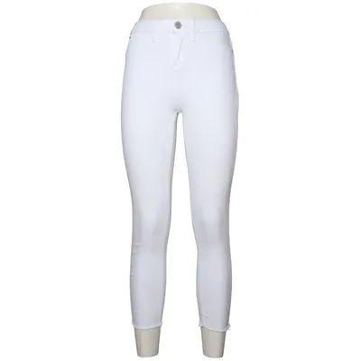 Jeans (White) from River Island Petite Cotton, Elastane, Polyester