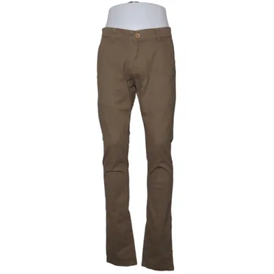 Chinos (Brown) from Rock Creek Cotton, Elastane