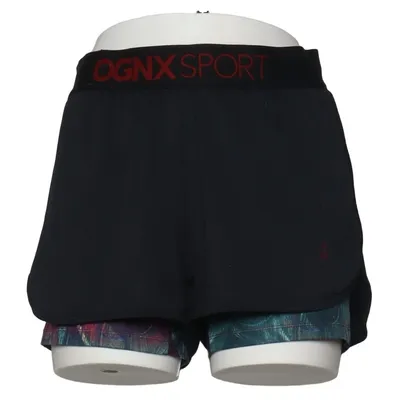 Trainingsshorts (Zwart, Meerkleurig) van OGNX Sport Elastaan, Gerecycled polyester