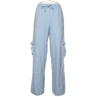 Pantalon cargo (Bleu) de Subdued Lin, Viscose