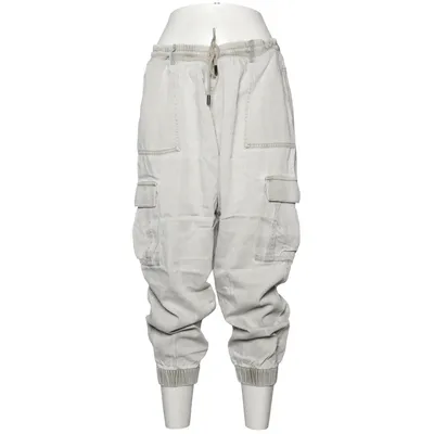 Cargo pants (Gray) from EDC by ESPRIT Cotton, Lyocell