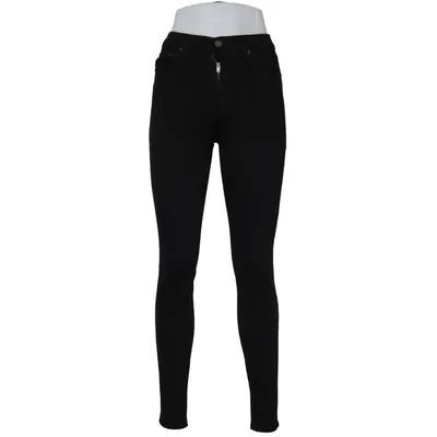 Jeans (Sort) fra Grlfrnd Bomuld, Elastan, Polyester