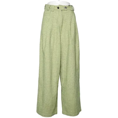Pantalon patte d'éléphant (Jaune, Noir) de Stella Nova Polyester, Laine