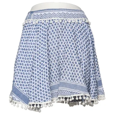 Jupe (Bleu, Blanc) de Rough Studios Coton