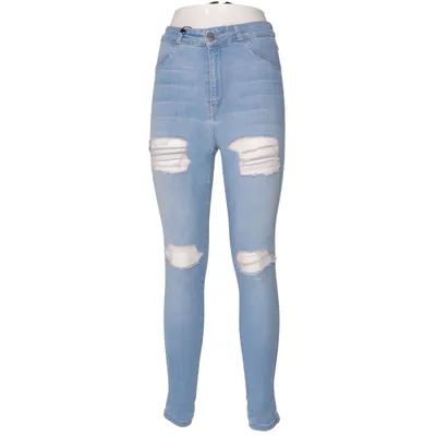 Jeans (Blå) fra Fit Jeans Bomuld, Elastan, Polyester