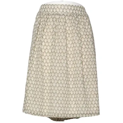 Kjol (Beige, Vit, Grön) från Rosemunde Elastan, Polyester