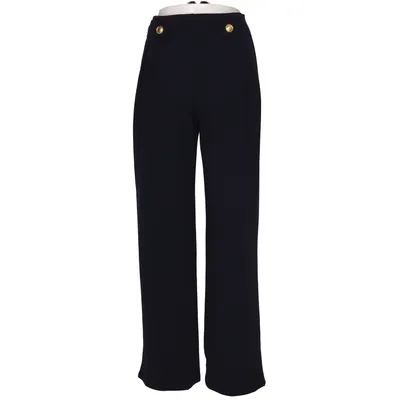 Pantalon patte d'éléphant (Bleu) de H&M Élasthane, Polyester