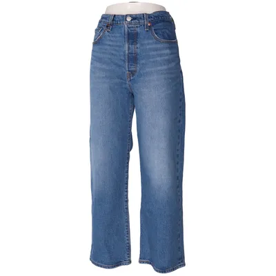 Jeans (Ribcage Straight Ankle) from Levi Strauss & Co Cotton, Elastane