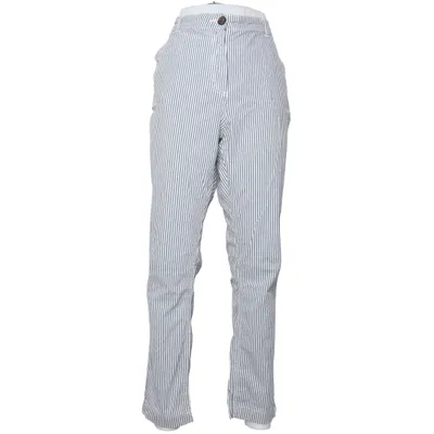 Chinos (Blue, White) from Boden Cotton, Elastane, Polyester