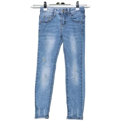 Spijkerbroek (Blauw) van Dream Girl Katoen, Elastaan