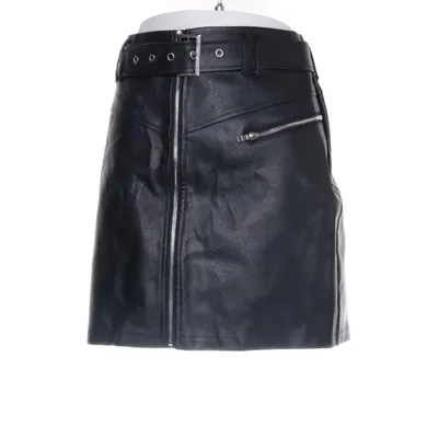 Lædernederdel (Sort) fra Missguided Tall