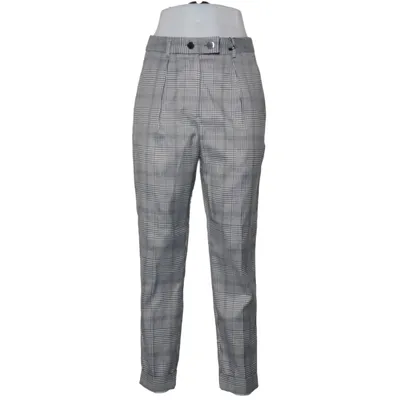 Pants (Gray, Black) from Karen Walker Elastane, Polyester