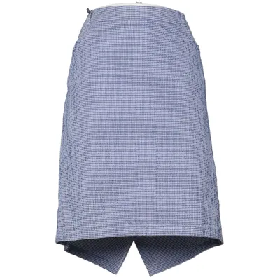 Jupe (Bleu, Blanc) de Promiss Coton, Élasthane, Polyester