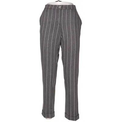 Pantalon de costume (Gris, Blanc) de Caractère Élasthane, Polyamide, Polyester, Viscose