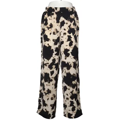Pantalon patte d'éléphant (Noir, Beige) de Object