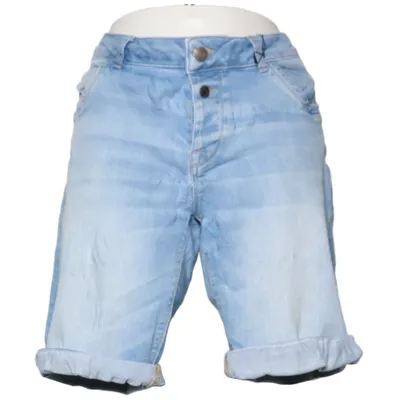 Short en jean (Bleu) de Timezone Coton, Élasthane