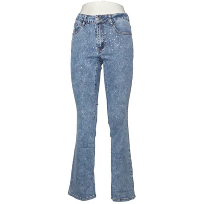 Spijkerbroek (Blauw) van Shein Katoen, Polyester, Viscose
