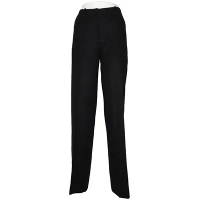 Pantalon de costume (Noir) de MaxMara Angora, Polyamide, Laine