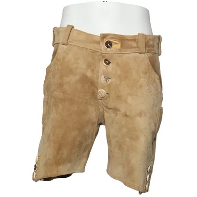 Lederhosen (Beige) from Skandal Trachten Leather