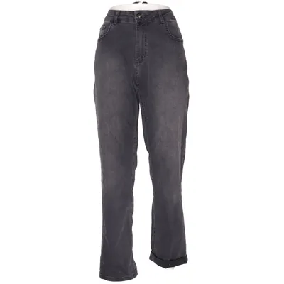 Jeans (Gray) from Para Mi Cotton, Elastane, Polyester