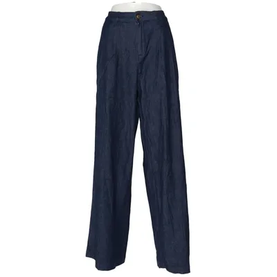 Pantalon patte d'éléphant (Bleu) de Raffaello Rossi Bambou, Coton, Élasthane