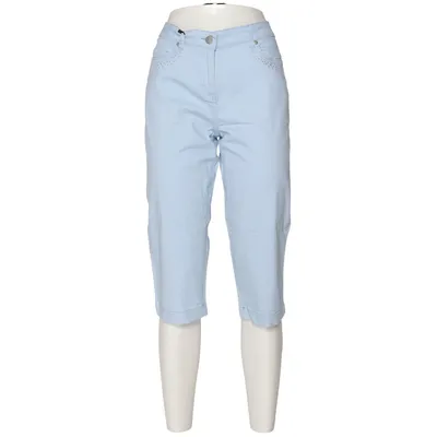 Trekvartsbyxor (Blå) från Bexleys Woman Bomull, Elastan