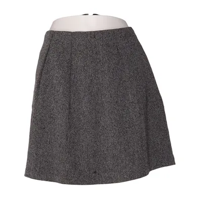 Skirt (Gray) from L.O.G.G by H&M Elastane, Polyester, Viscose